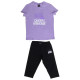 Target Παιδικό σετ Tee & 3/4 Leggings Single Jersey Set ''Queen''